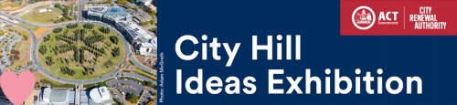 Invitation to attend a briefing about the City Hill Ideas Exhibition