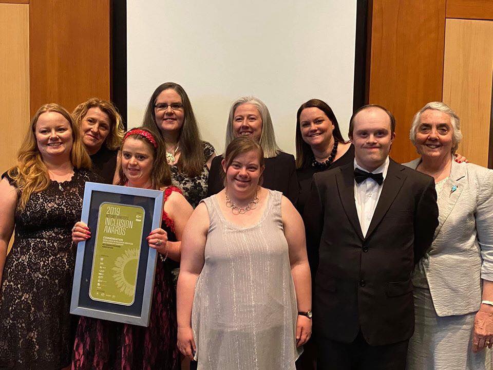 ACT Down Syndrome Association commended at the 2019 Chief Minister's Inclusion Awards